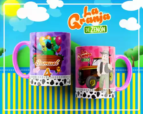vectores plantilas LA GRANJA DE ZENON,ANIMALITOS,ANIMALES,NIñOS,